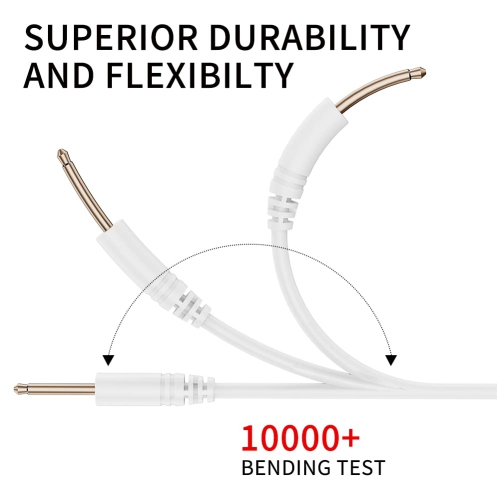 SEM 2.5 mm DC Fast Charging, vibrarartor for Women Charging [2 Pack 3.9 feet] DC USB 2.0 Charger Cable, USB to DC