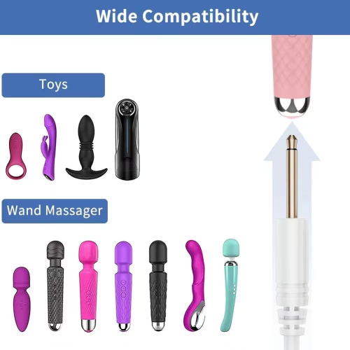 SEM 2.5 mm DC Fast Charging, vibrarartor for Women Charging [2 Pack 3.9 feet] DC USB 2.0 Charger Cable, USB to DC