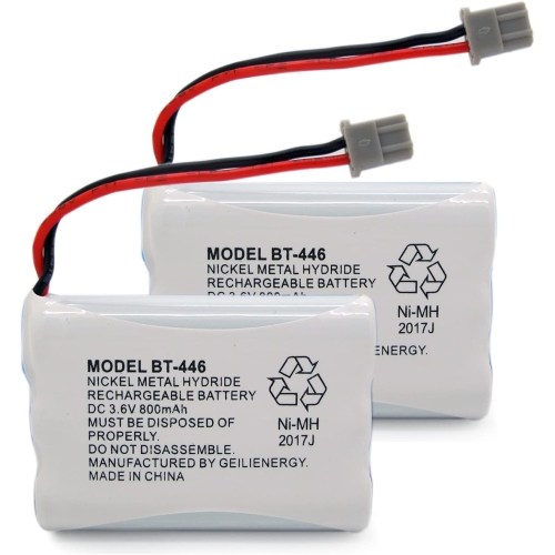 BT446 BT-446 Phone y Compatible with Uniden BBTY0503001 BT-1004 BT-1005 GE-TL26402 BT-504 CPH-488B