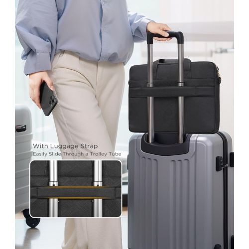 Laptop Case Bag 14 Inch Computer Sleeve for MacBook Air 15 M3 2024/IdeaPad Flex 5/IdeaPad Slim 3i 14"/Gen 6/Yoga