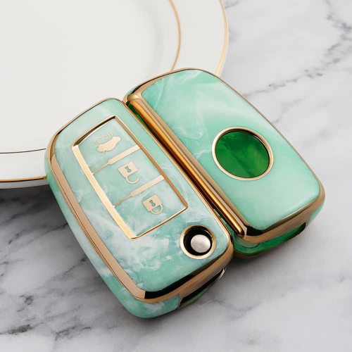 3 Button Flip Key Fob Cover for Nissan Rogue S Rogue Select/Sport, Qashqai Tiida Sylphy Frontier Keyless