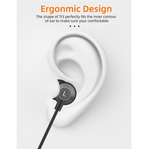 Écouteurs avec fil USB de type C MAS CAENEY TI3, écouteurs bouton USB-C, écouteurs avec sonnerie pour Samsung S20, Huawei P30 P40,