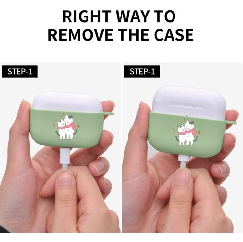 Compatible with Airpods Pro 2nd Generation Case, Cute AirPods Pro 2 Case Cover Cats Printed Protective Women