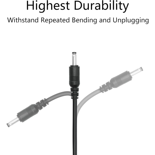 2Pcs USB to DC 3.5mm x 1.35mm Power Cord 3FT, USB 2.0 A Male to DC 3.5mm x 1.35mm Male Plug 5V 3A Power Charging Cable,