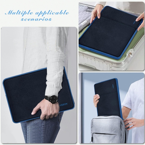 Laptop Case 13 Inch Sleeve Compatible with MacBook Air 13 M3 A3113 M2 A2681 M1 A2337 A2179 A1932/Pro 13 M2 M1