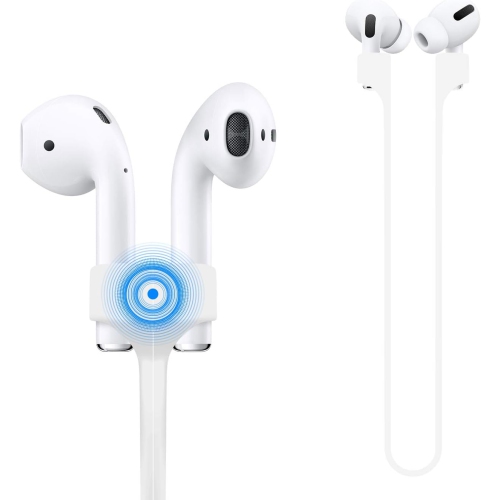 Compatible avec Deasmfr pour sangle magnétique anti-perte AirPods 1 2 3 Pro - Cordon d'attache sport doux coloré