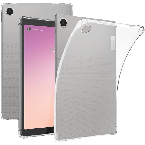 Tablet Case Compatible with Lenovo Tab M8 Gen 4 2023 8.0inch, Flexible TPU Ultra Slim Reinforced Corners Clear