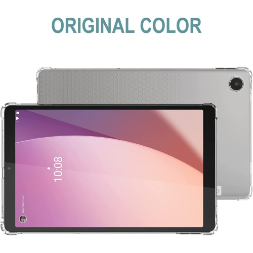 Tablet Case Compatible with Lenovo Tab M8 Gen 4 2023 8.0inch, Flexible TPU Ultra Slim Reinforced Corners Clear