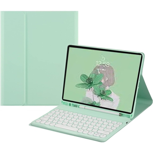 Keyboard Case Compatible with iPad 6th 5th Generation Keyboard Case iPad Air 2 Pro 9.7 inch Cute Round Key Color