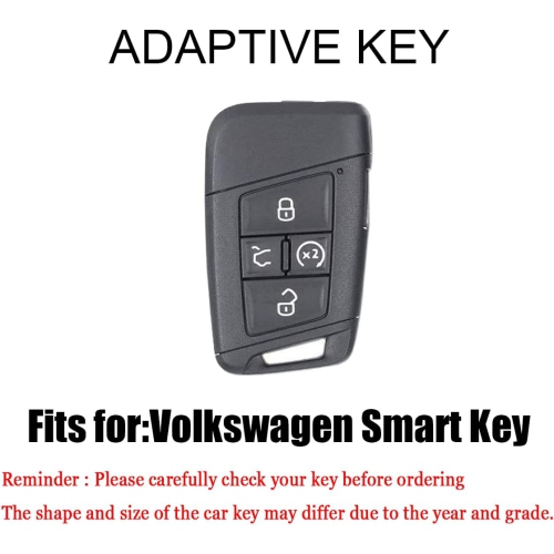 Key Fob Cover Compatible with Buick 6 Button Key Case 2021 2022 Smart Remote Auto Key Car Accessories
