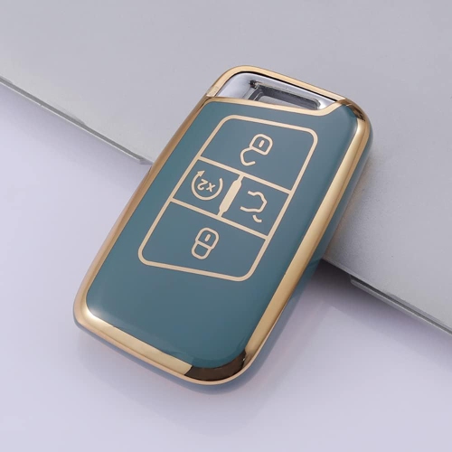 Key Fob Cover Compatible with Buick 6 Button Key Case 2021 2022 Smart Remote Auto Key Car Accessories