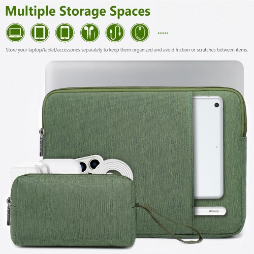 14-15 Inch Laptop Sleeve Bag Set for MacBook Air 15 M3 M2, MacBook Pro 15, 15 Surface Laptop, Dell XPS 15 Plus,