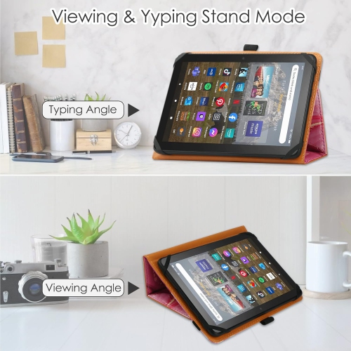 Universal Case for 7 Inch / 8 Inch Tablet, Stand Folio Universal Tablet Case Protective Case for 7 Inch 8 Inch