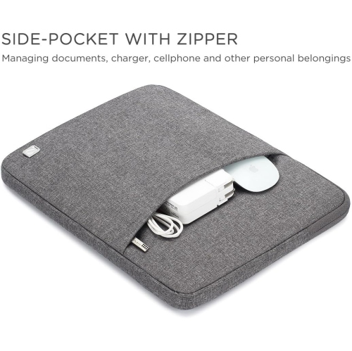 17 inch Laptop Sleeve Case Water-Resistant Protective Computer Cover Portable Carrying Bag Pouch for 17.3"