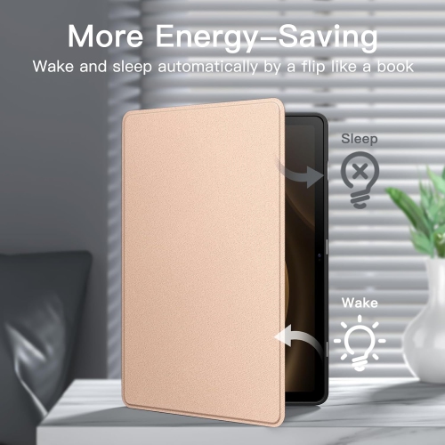 Étui pour Galaxy Tab S9 FE+/S9 FE Plus de 12,4 po de Samsung avec support S Pen, étui folio mince pour tablette