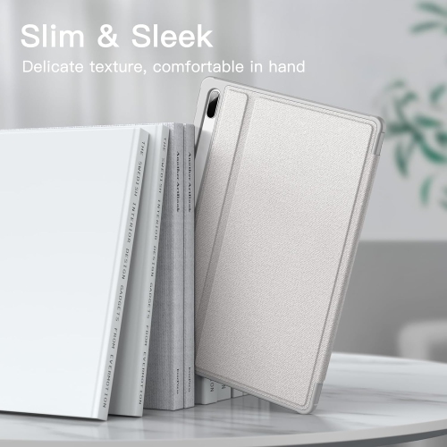 Case for Samsung Galaxy Tab S8 Plus 2022 / S7 FE 2021 / S7 Plus 2020 12.4-Inch with S Pen Holder, Slim Folio