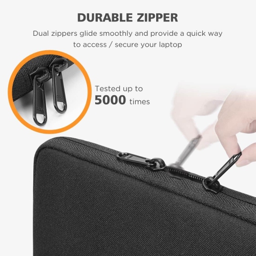 17.3 inch Laptop Sleeve Computer Handbag Water-Resistant Carrying Case for 17.3" HP Gaming Pavilion 17/ ZBook