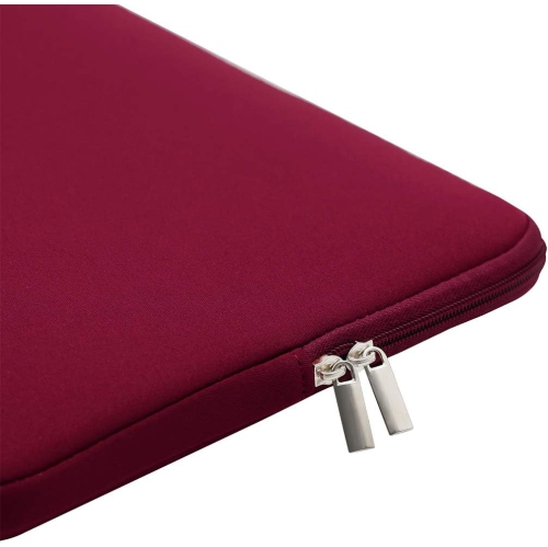 RAINYEAR 14 Inch Laptop Sleeve Case Cover Soft Fluffy Lining Bag with Accessories Pouch, Compatible with 14" Dell HP