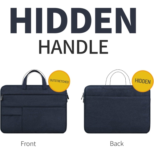 RAINYEAR 13 Inch Laptop Sleeve Case Compatible MacBook 13.6 A2681 M2 M1 13.3 Air Pro A2338 A2337, 13.3" Notebook