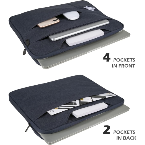 RAINYEAR 13 Inch Laptop Sleeve Case Compatible MacBook 13.6 A2681 M2 M1 13.3 Air Pro A2338 A2337, 13.3" Notebook