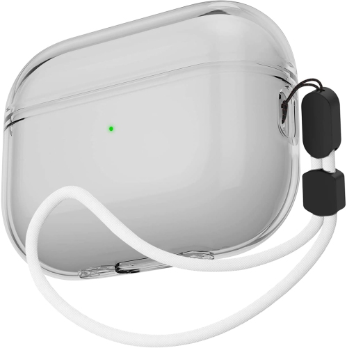 AIRCAWIN  for Airpods Pro 2 Case Clear, Soft Tpu Clear Case for Airpods Pro 2Nd Generation Case Cover 2022, Full