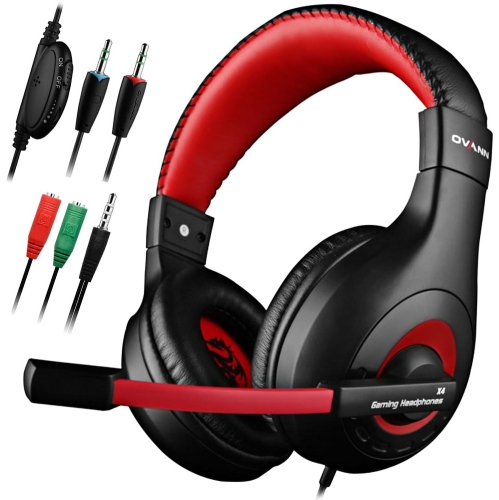 Gaming , 3.5mm Wired B Stereo Noise Isolation Gaming Headphones for Online Gaming with for Laptop