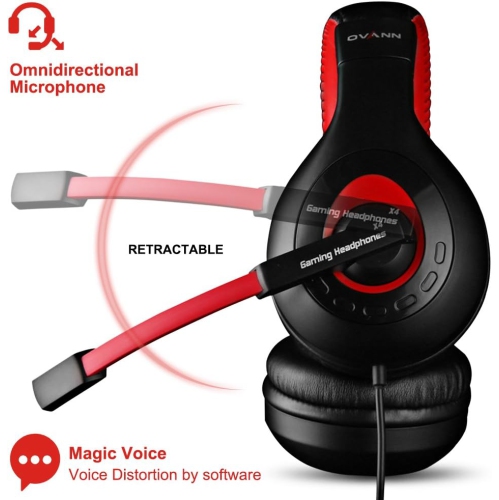 Gaming , 3.5mm Wired B Stereo Noise Isolation Gaming Headphones for Online Gaming with for Laptop