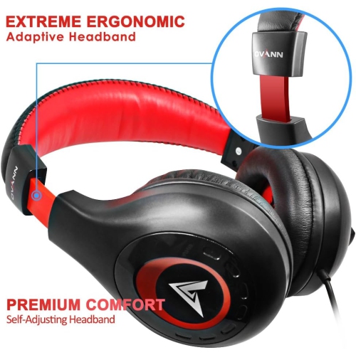 Gaming , 3.5mm Wired B Stereo Noise Isolation Gaming Headphones for Online Gaming with for Laptop