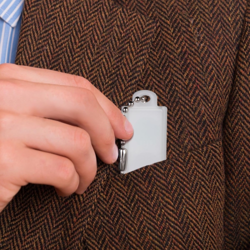 5PCS Small y Case Button Cell Holder y Storage Box with Keychain for Travel Home