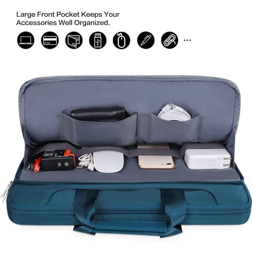 360 Protective Laptop Shoulder Bag Compatible with MacBook Air/Pro,13-13.3 inch Notebook,Compatible with MacBook