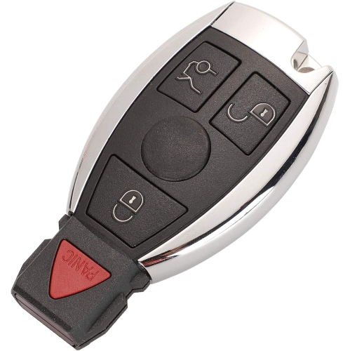 4 Buttons Remote Car Key Shell Key Replacement Fit for Mercedes Benz Year 2000+ Control Key Shell BGA NEC Key Fob