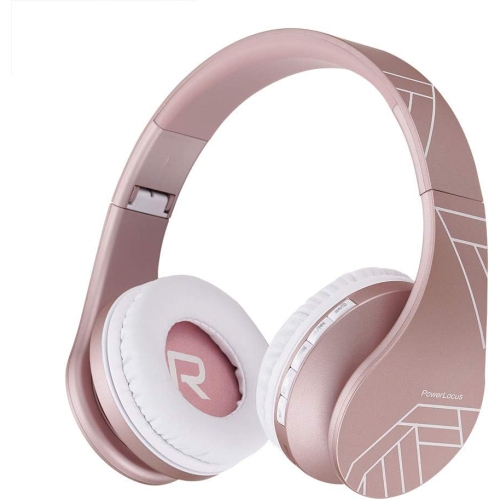 Bluetooth Over-Ear Stereo Foldable Headphones, Wired s Rechargeable with Built-in rophone