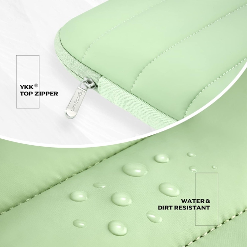 Laptop Sleeve Case 13 13.3 inch for MacBook Air Pro M2/M1, Mac Pro 14, 12.9 iPad Pro 6-3 Gen, Water Resistent