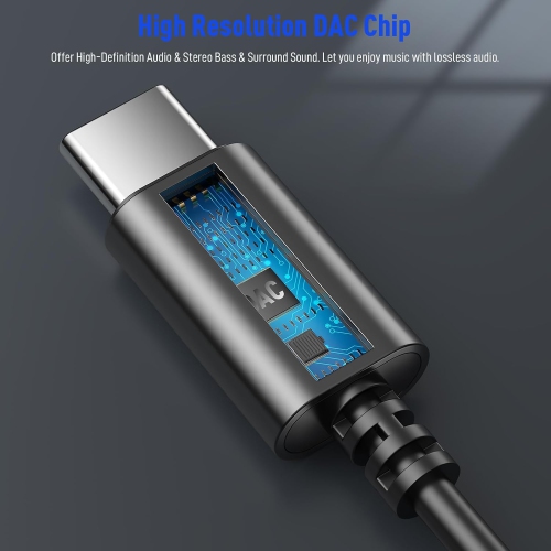 Écouteurs USB-C pour S24 Ultra S23 S22 Fold5 A54 S21 de Samsung, écouteurs boutons avec fil de type C + suppression du bruit stéréo haute-fidélité