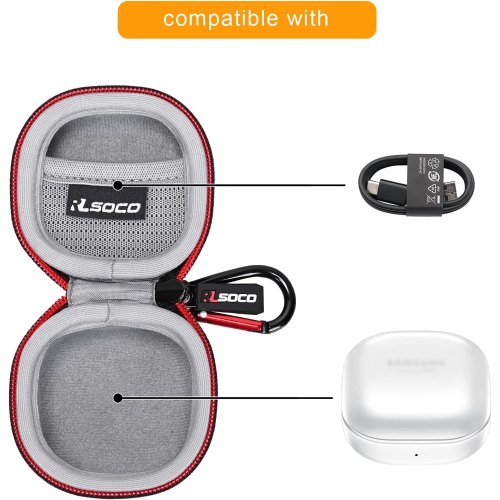 Carrying Case for Samsung Galaxy Buds 2 Pro/Galaxy Buds Live/Galaxy Buds 2/ Galaxy Buds Pro/Buds Fe 2023