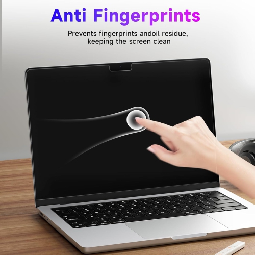 2 Pack Anti Blue Light Screen Protector for MacBook Air 13.6 Inch 2022, Anti Glare Matte Light UV