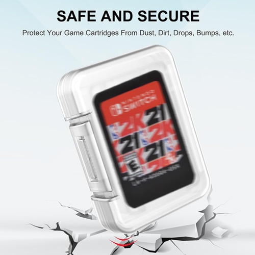 20PCS Switch Game Case Storage for Nintendo Switch/O/Lite, Portable Single Game Dedicated TF Storage Holder