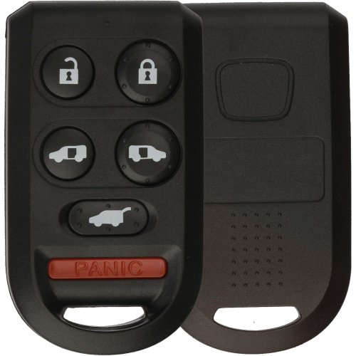 Replacement 6 Button Keyless Entry Remote Key Fob Shell Case With Trunk Release