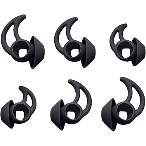 Eartips Replacement for Bose Sport Earbuds QuietComfort Noise Cancelling arbuds, S/M/L 3 Pairs Soft Silicone