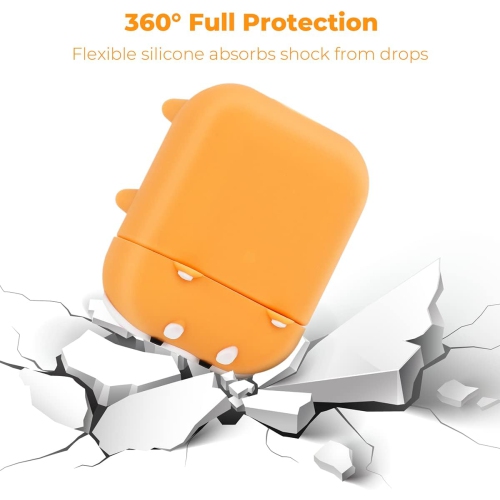 Cute Airpods Case, Airpods 2 Case, Corgi Dog Cool Funny 3D Animals Cartoon Puppy Shaped Full Protection