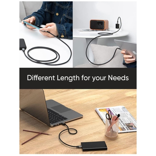 USB C to USB A Cable 1.6FT, USB C to USB 3.1 USB 3.2 Gen2 10Gbps USB A to C Data Cable, Fast Charging