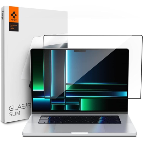 Tempered Gl Screen Protector [GlasTR Slim] Designed for MacBook Pro 14 inch (M3 / M3 Pro / M3 Max / M2 Pro /
