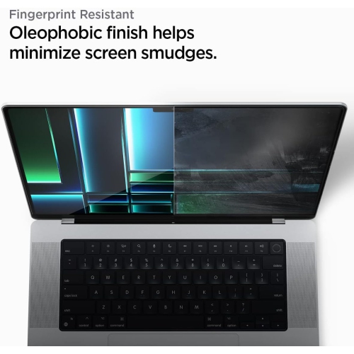 Tempered Gl Screen Protector [GlasTR Slim] Designed for MacBook Pro 14 inch (M3 / M3 Pro / M3 Max / M2 Pro /