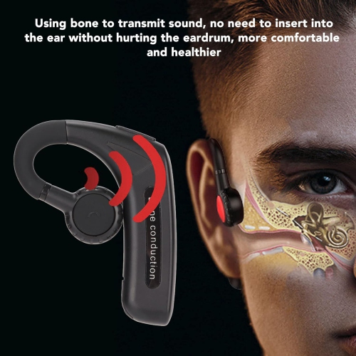 Bone Conduction Headphone, Wireles Earpiece Open Ear Headphones, Bluet00th Stereo Headphone, Sport for Running,