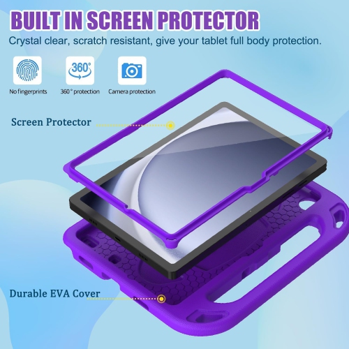 Kids Case for Samsung Galaxy Tab A9 Plus 11 inch 2023 - with Built-in Screen Protector,