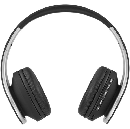 Bluetooth Over-Ear Stereo Foldable Headphones, Wired s Rechargeable with Built-in rophone