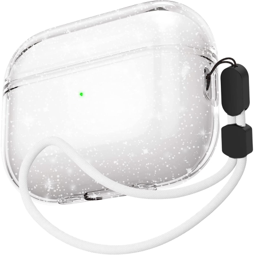 Pour les AirPods Pro 2 Étui transparent, Étui souple en TPUR transparent pour AirPods Pro 2ᵉ Generation Cover 2022, Plein