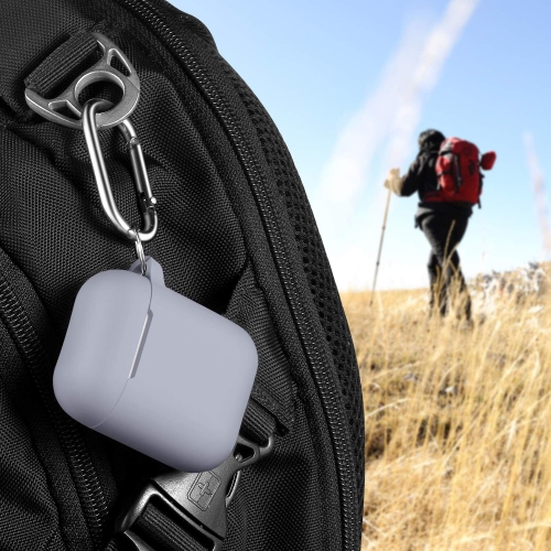 for AirPod 2nd Generation Case Cover, Soft Silicone Protective Cover with Keychain for Women Men Compatible