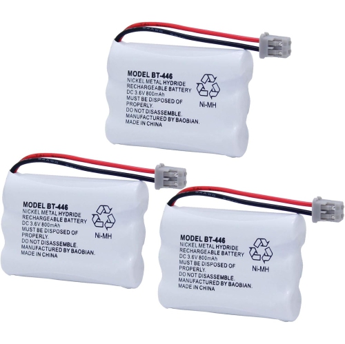 BT-446 BT446 BT-504 BT-1004 BT-1005 Cordless Phone y Compatible with Uniden UIP1868 TRU8885 TRU885-2