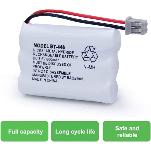 BT-446 BT446 BT-504 BT-1004 BT-1005 Cordless Phone y Compatible with Uniden UIP1868 TRU8885 TRU885-2